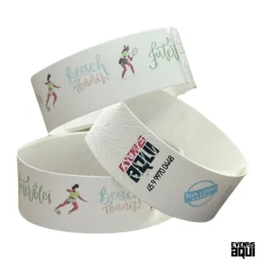 Kit 100 Pulseiras Clean Personalizadas